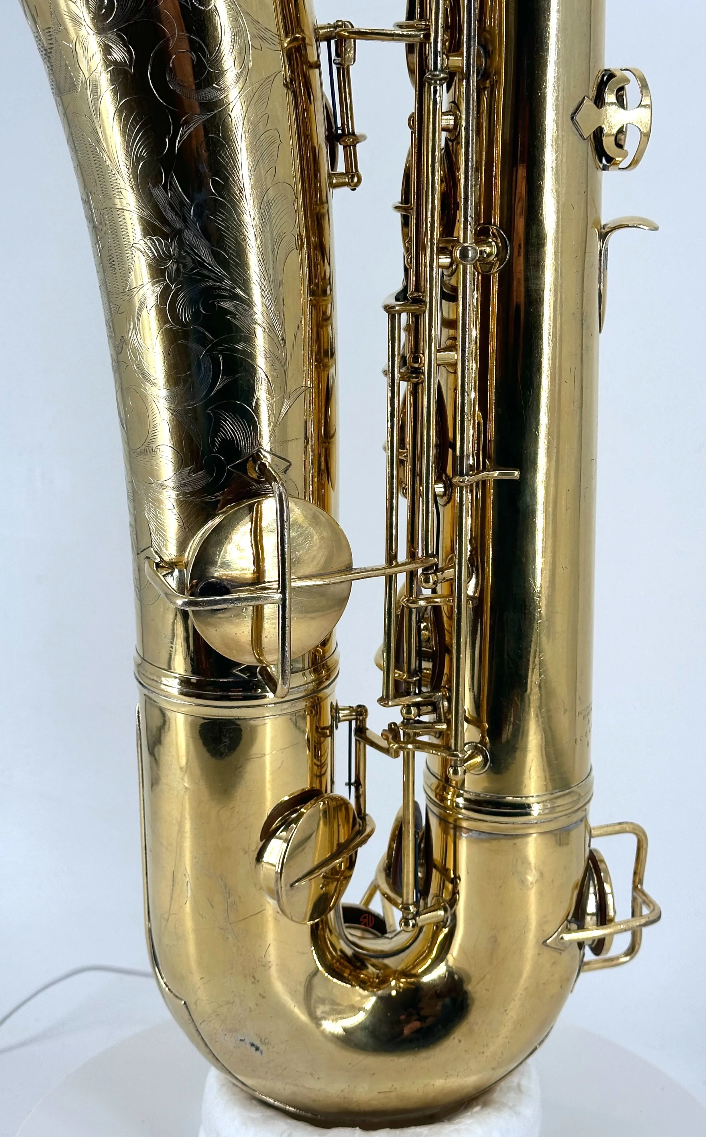 1922 Conn New Wonder Series 1 Gold Plated Baritone Saxophone Ser#100XXX AL - Image 16