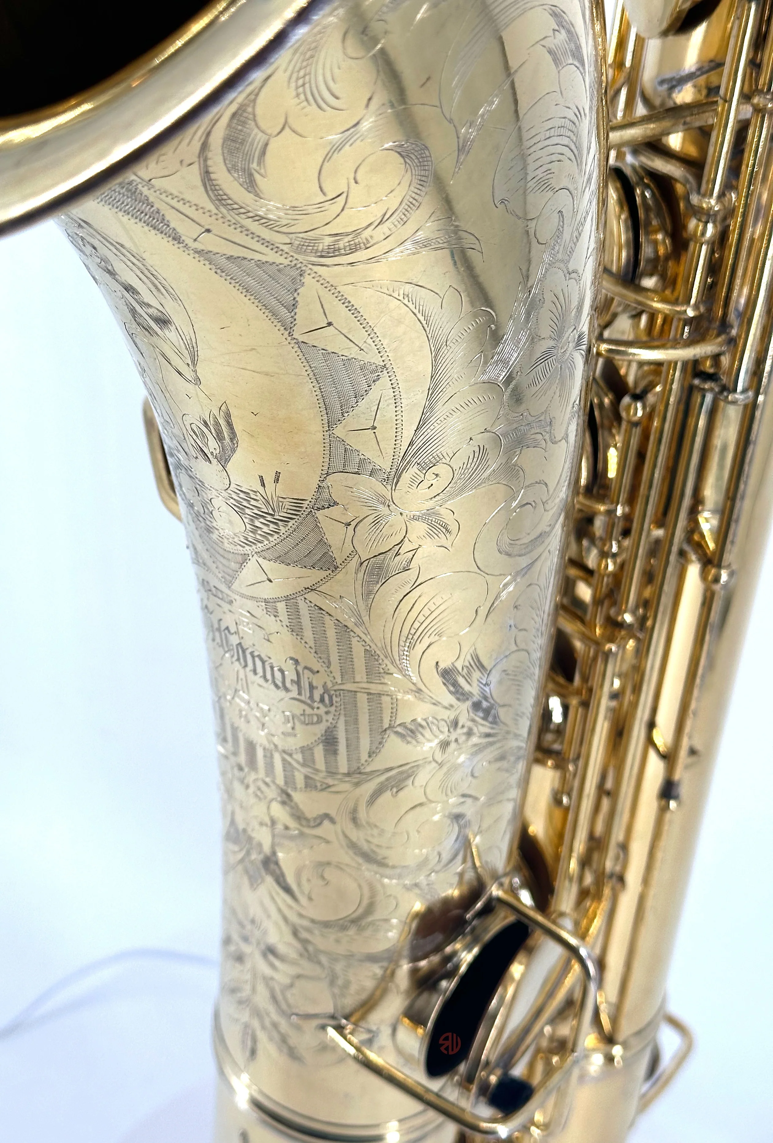 1922 Conn New Wonder Series 1 Gold Plated Baritone Saxophone Ser#100XXX AL - Image 7