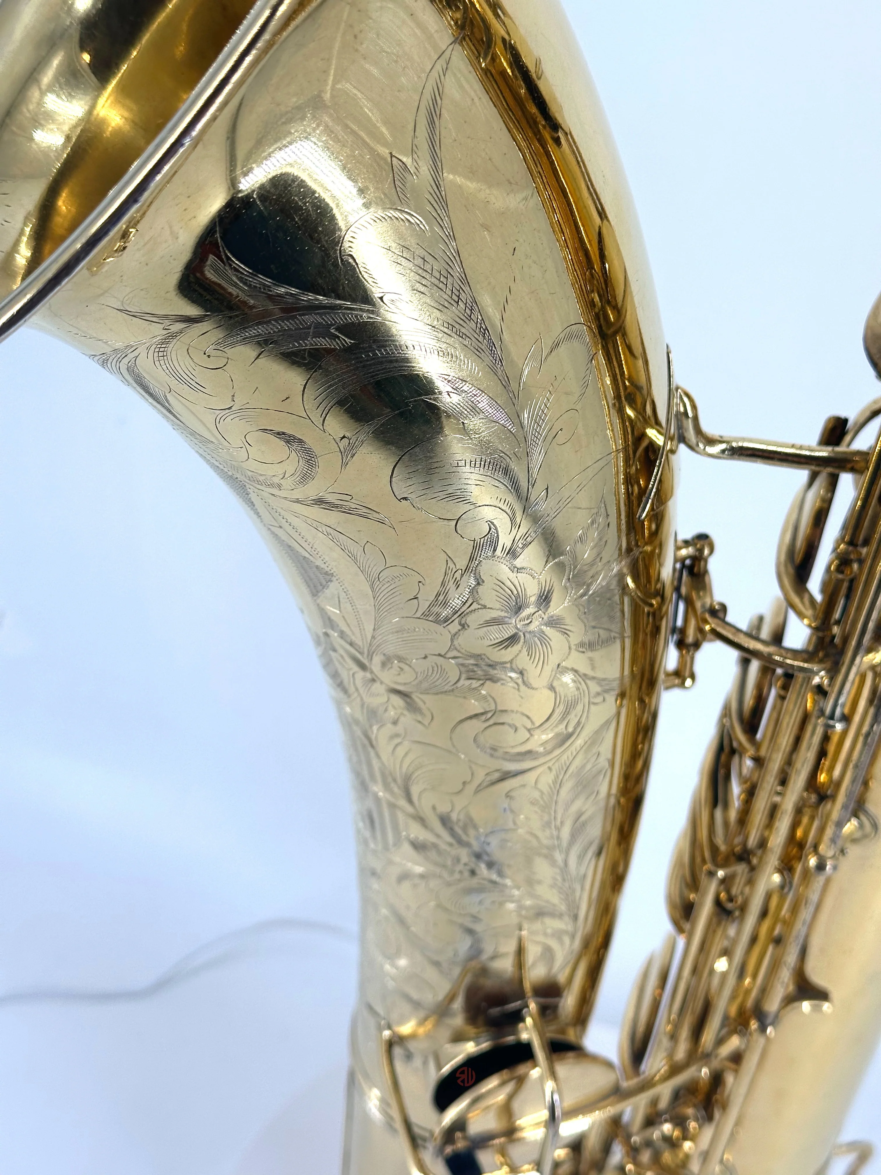 1922 Conn New Wonder Series 1 Gold Plated Baritone Saxophone Ser#100XXX AL - Image 8