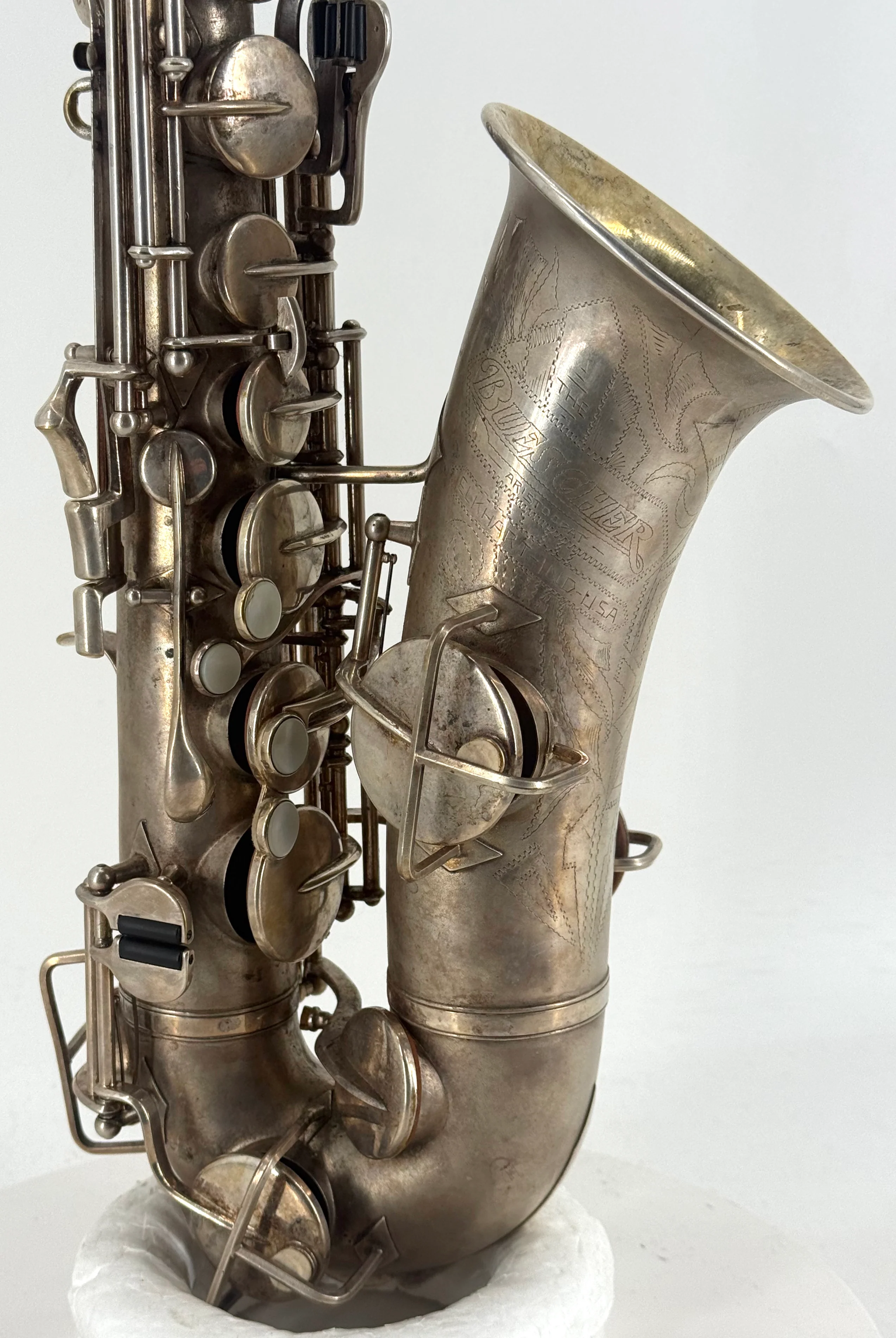 1935 Buescher Aristocrat Alto Saxophone Ser# 268XXX TH - Image 3