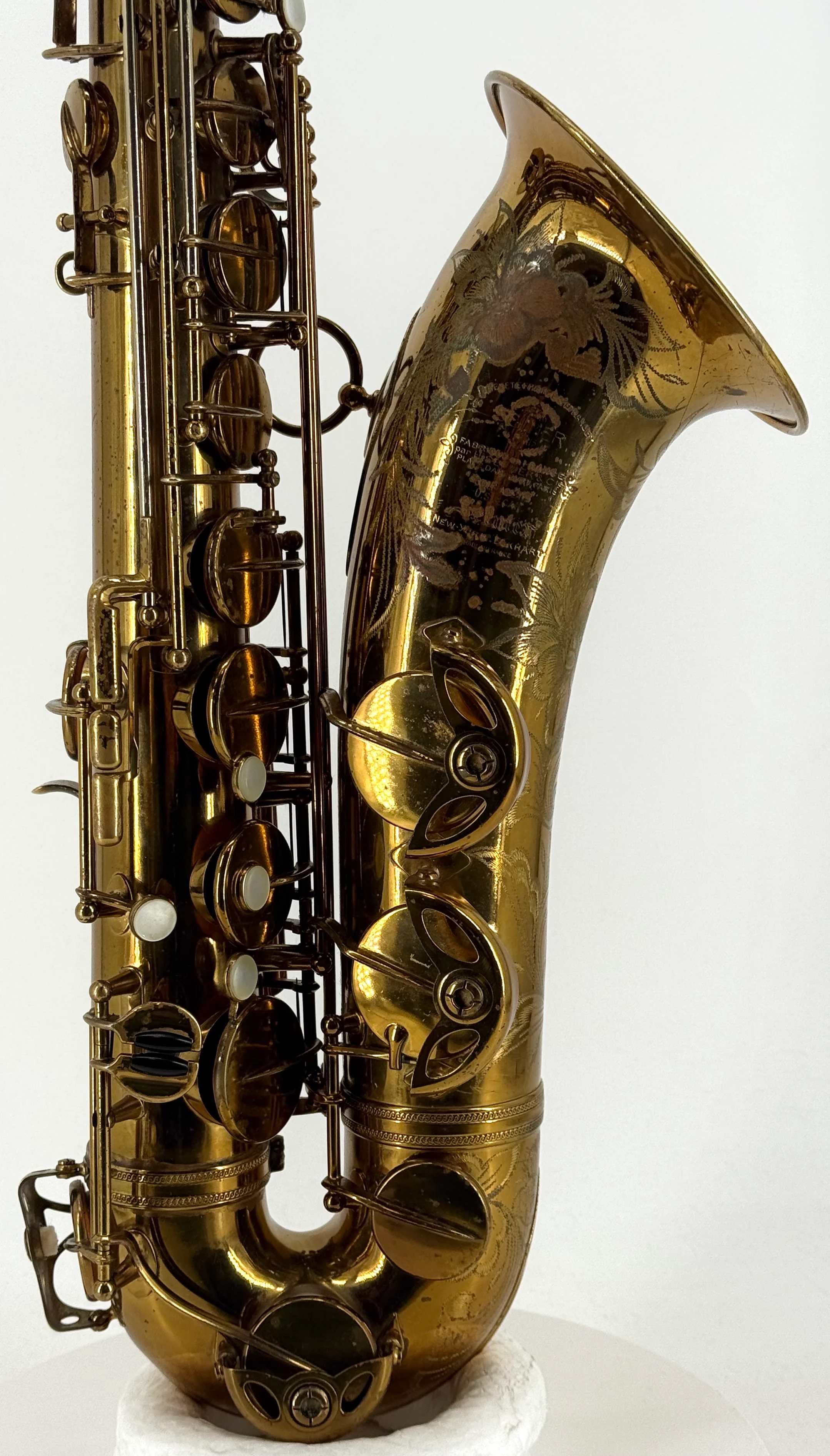 1949 Selmer Super (Balanced) Action Tenor Saxophone Ser# 39XXX KB - Image 3