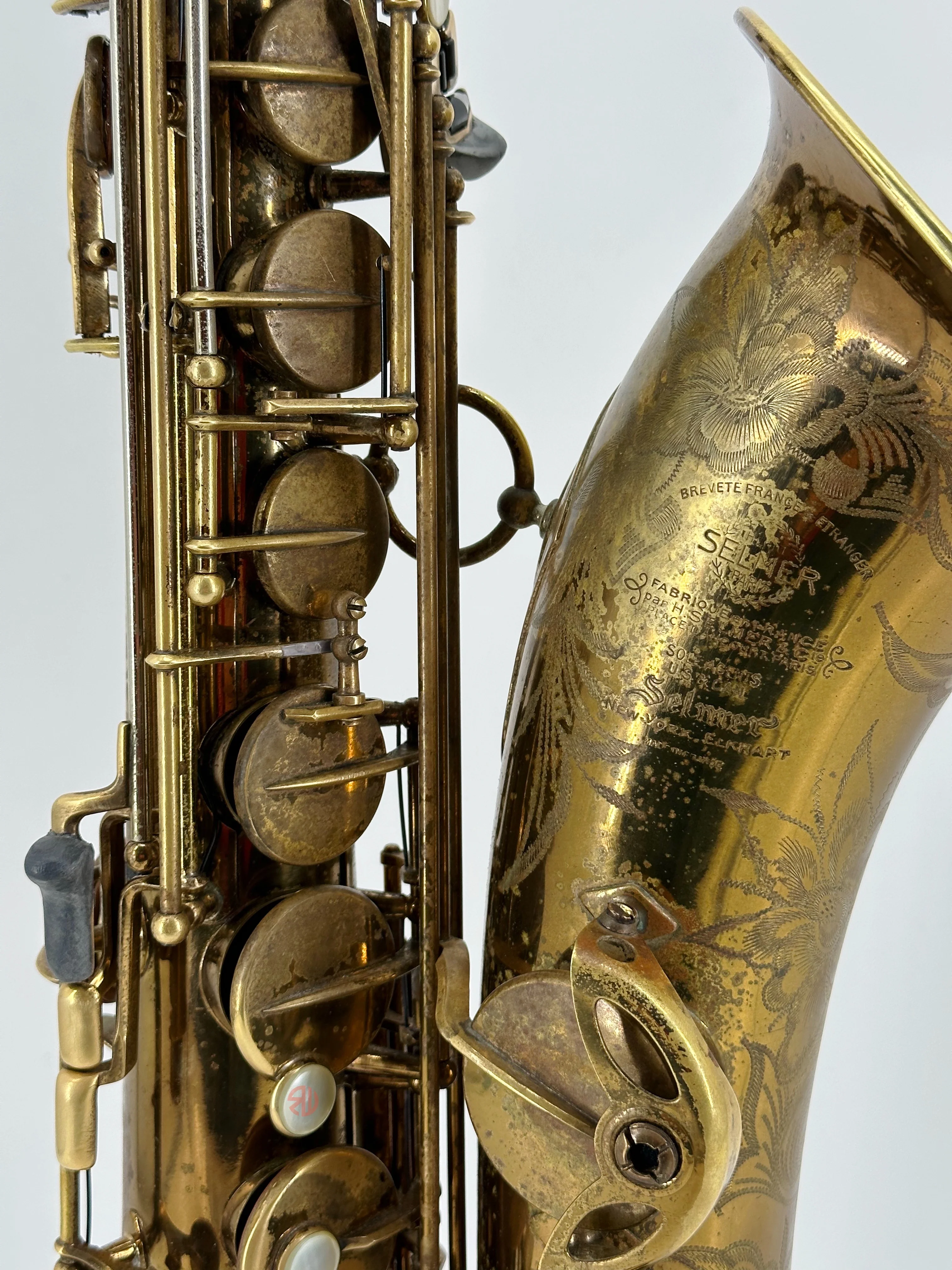 1951 Selmer Super (Balanced) Action Tenor Saxophone Ser# 47,XXX - Image 4
