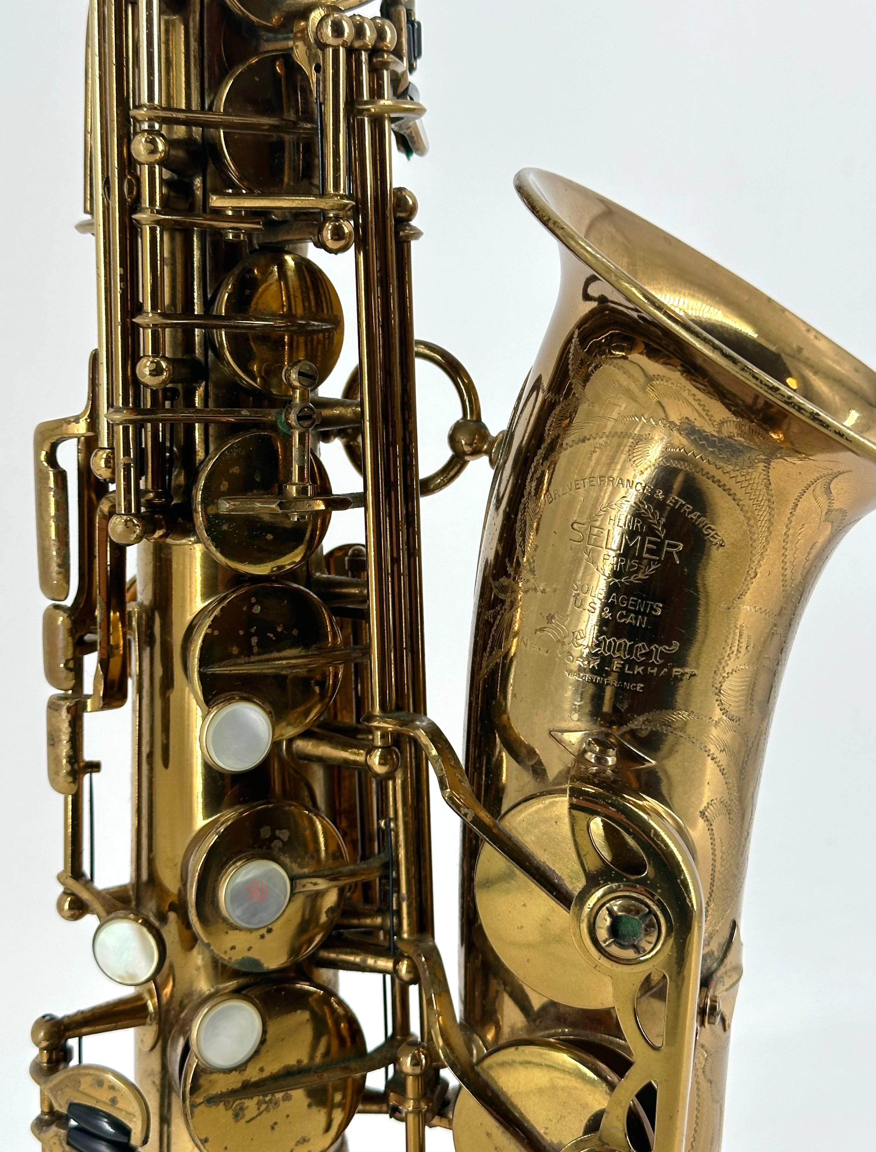 1952 Selmer Super (Balanced) Action Alto Saxophone Ser# 48,XXX MH - Image 5