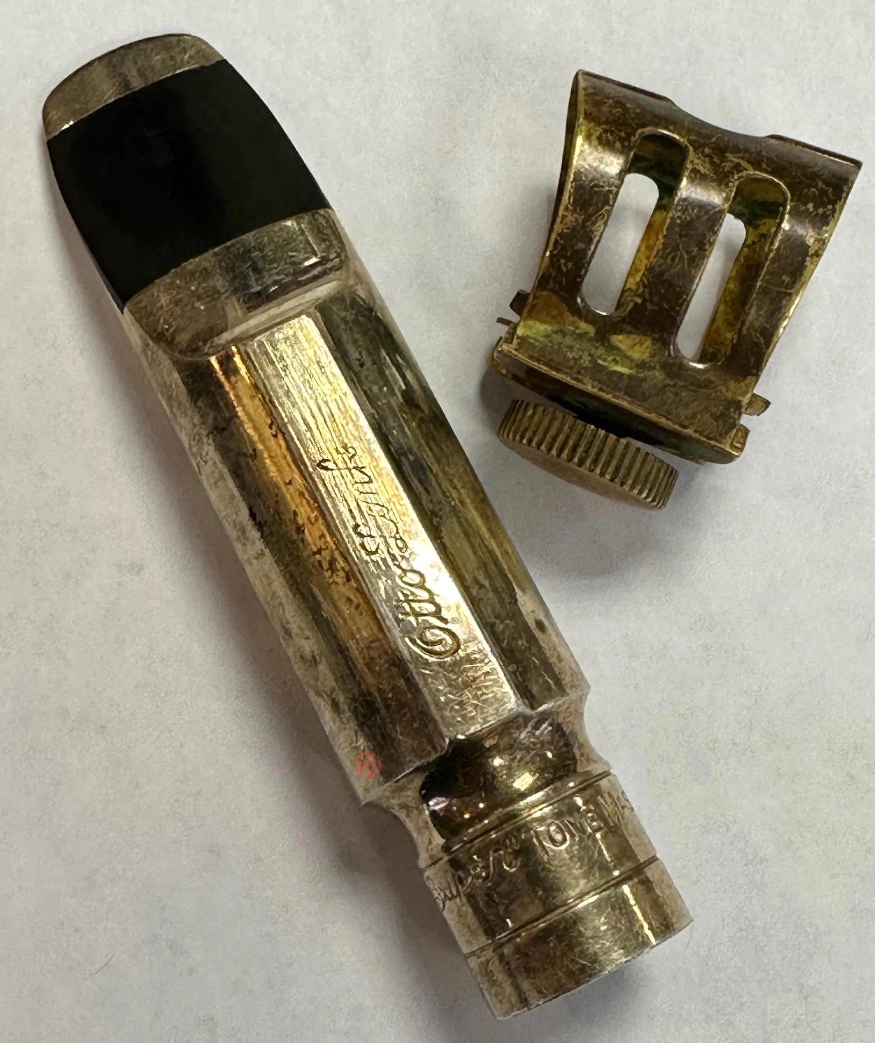 1980s Otto Link STM Metal for Tenor Saxophone 7* .102 tip opening JP