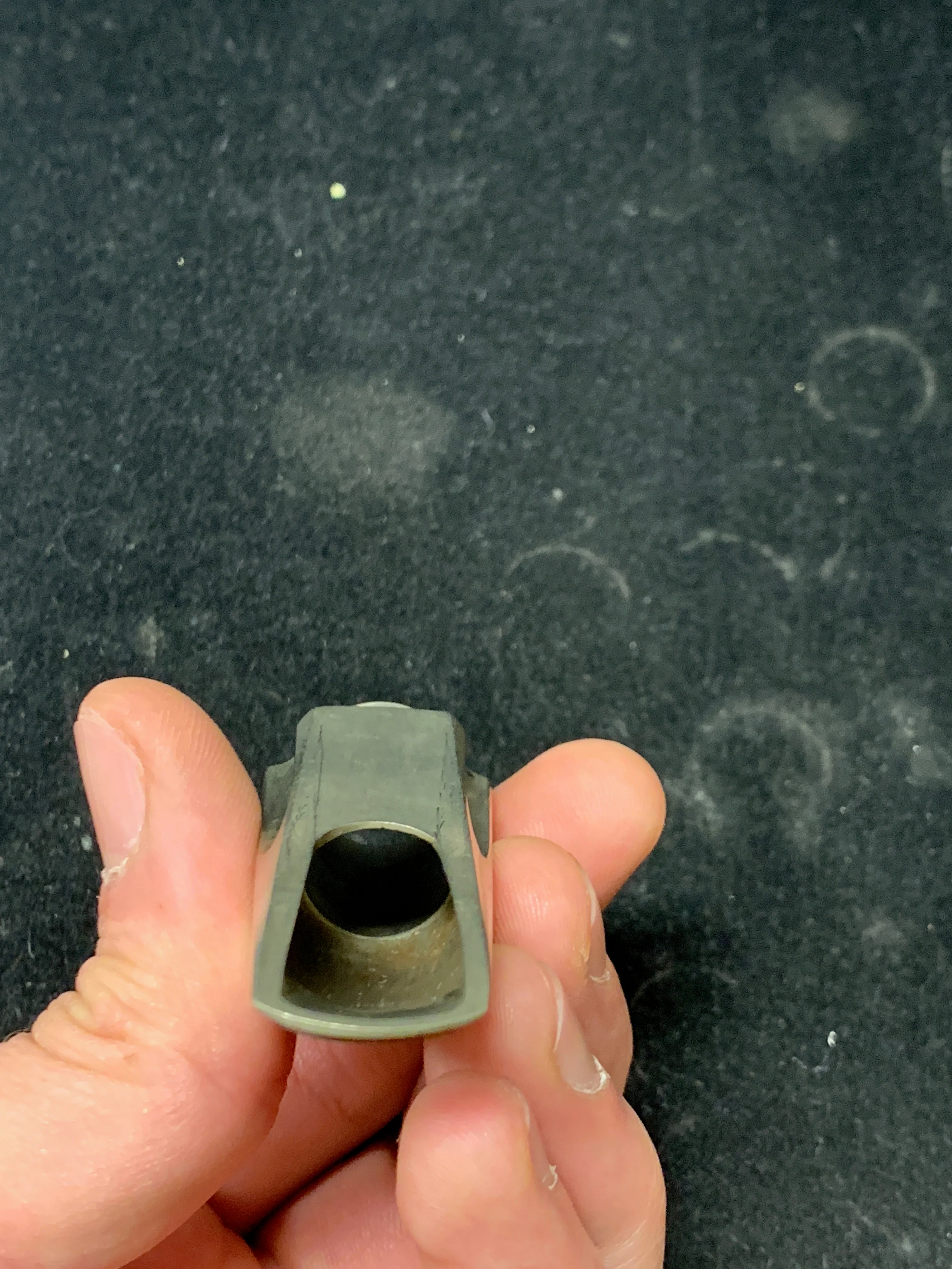 Frank Kaspar Size 3 Metal Alto Saxophone Mouthpiece .055 tip opening RR - Image 3