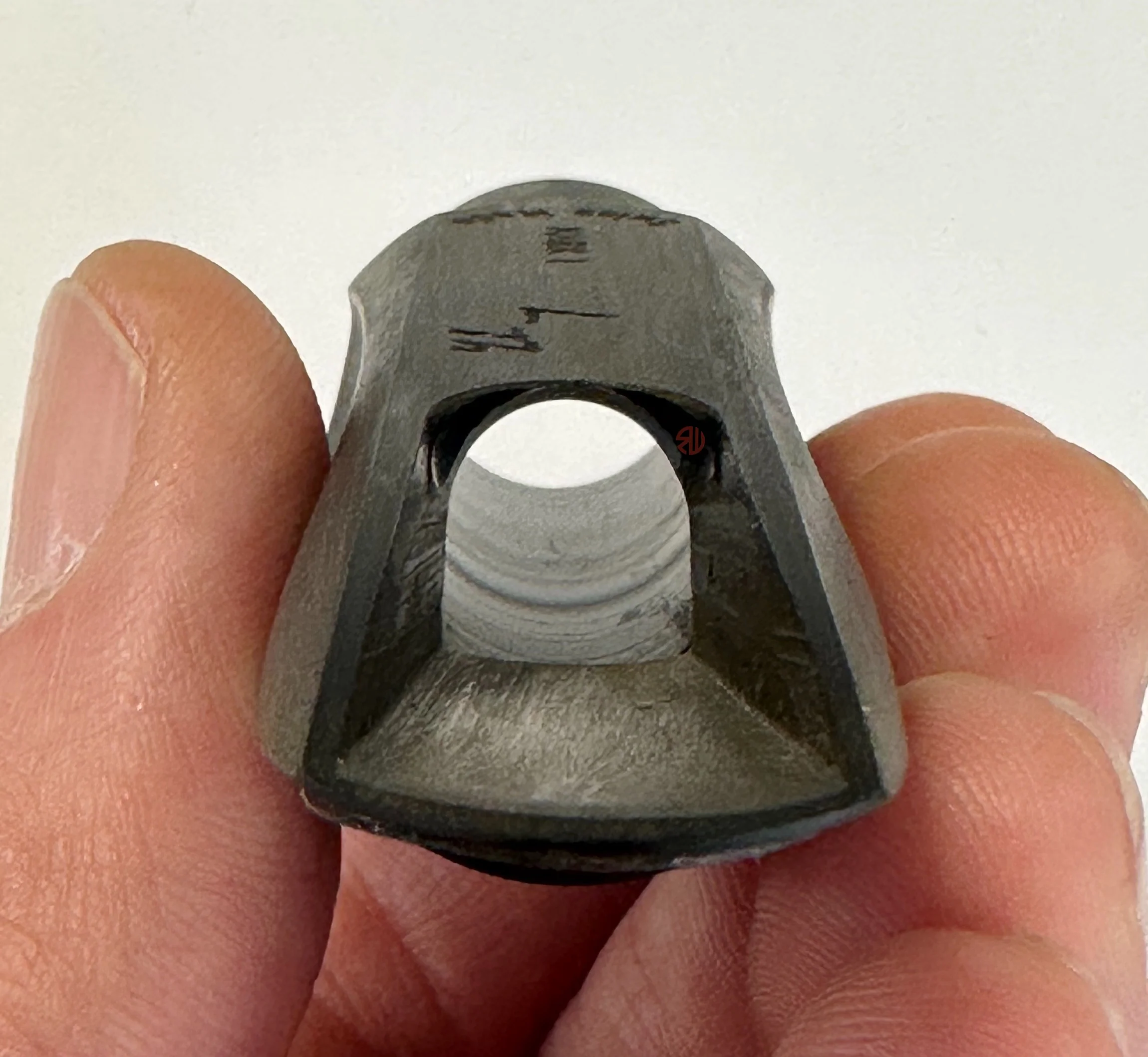 Hauser Tone L Hard Rubber Alto Saxophone Mouthpiece 7 tip opening MH - Image 6