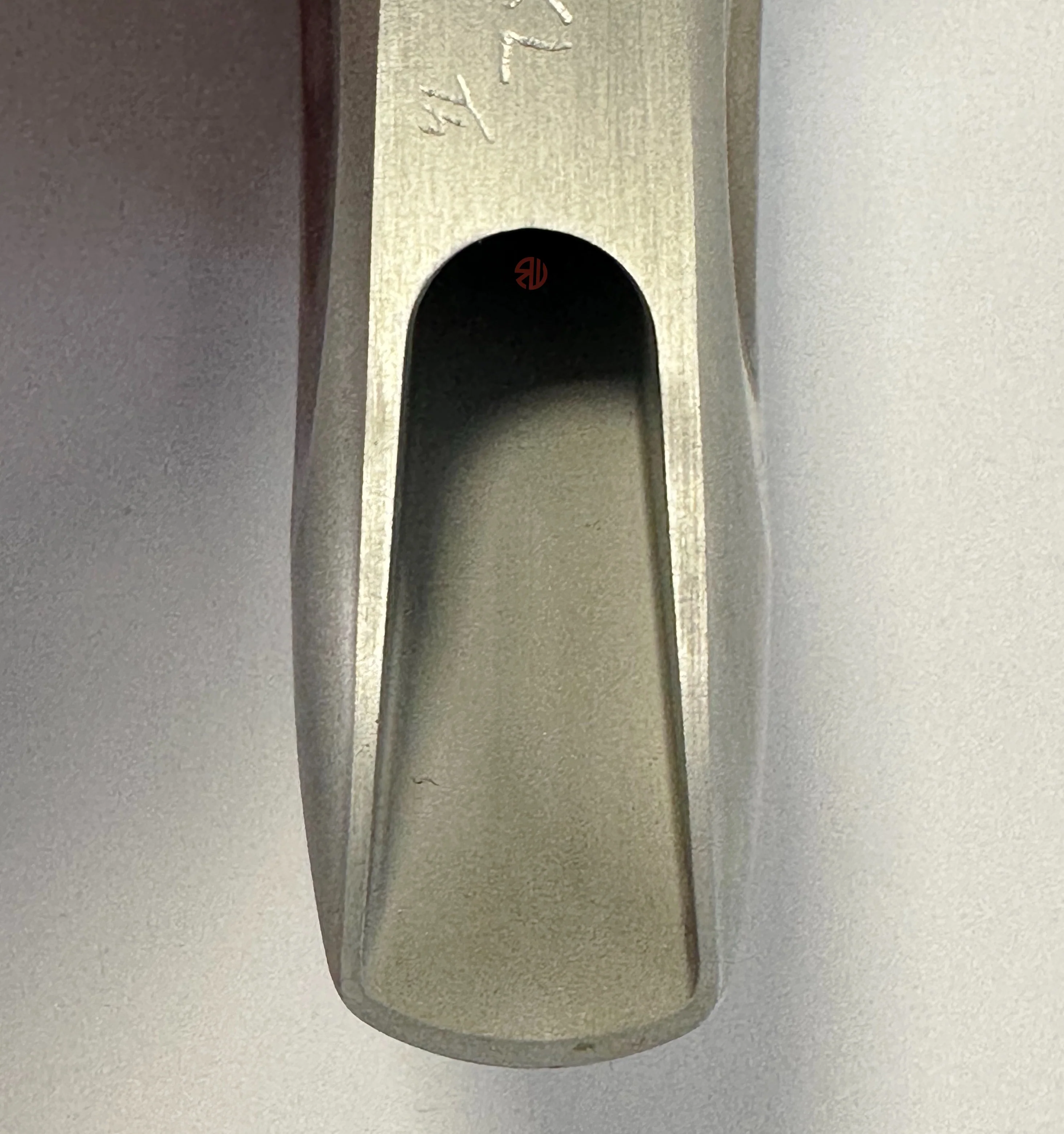 Hauser Tone XL Aluminium Alto Saxophone Mouthpiece 7* tip opening MH - Image 4