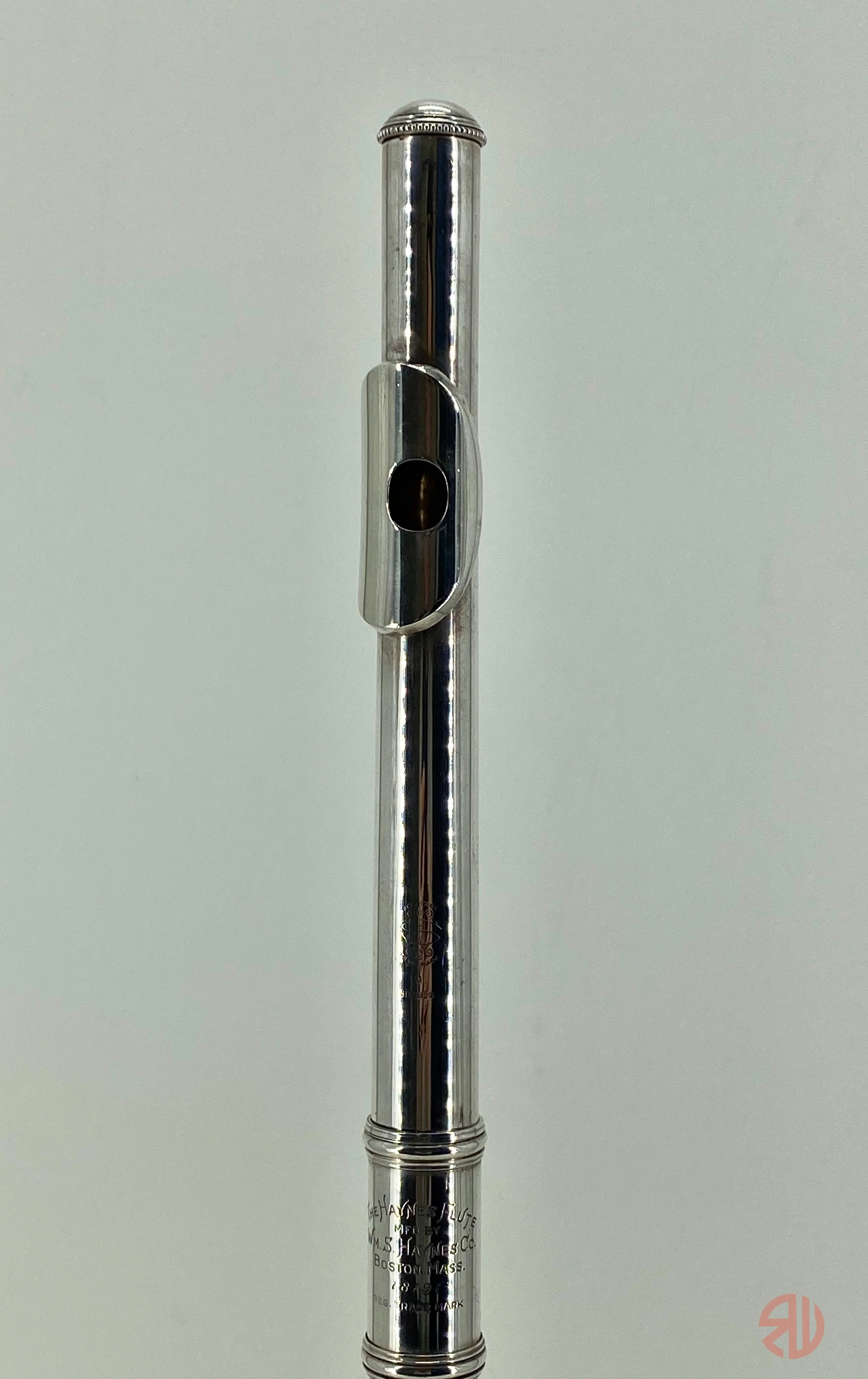 Haynes Solid Silver Closed Holed Flute #18,XXX JO - Image 8