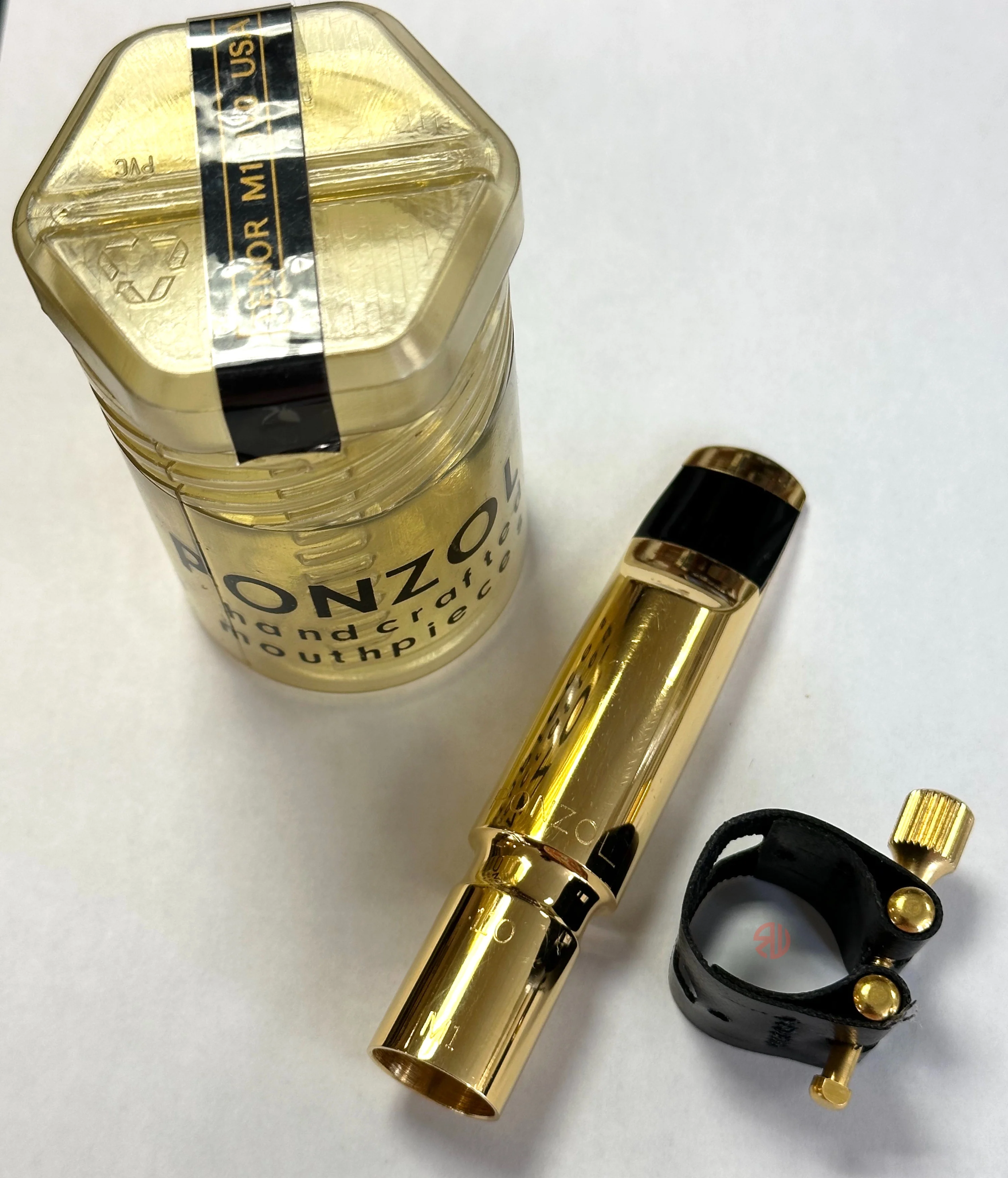 Peter Ponzol Metal Tenor Mouthpiece M1 110 USA MH - Image 2
