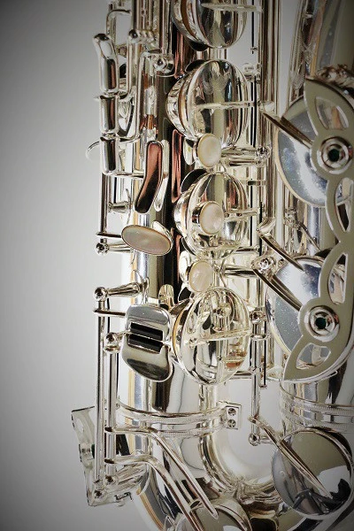 RW Pro Series Tenor Saxophone Double Silver Plated - Image 3