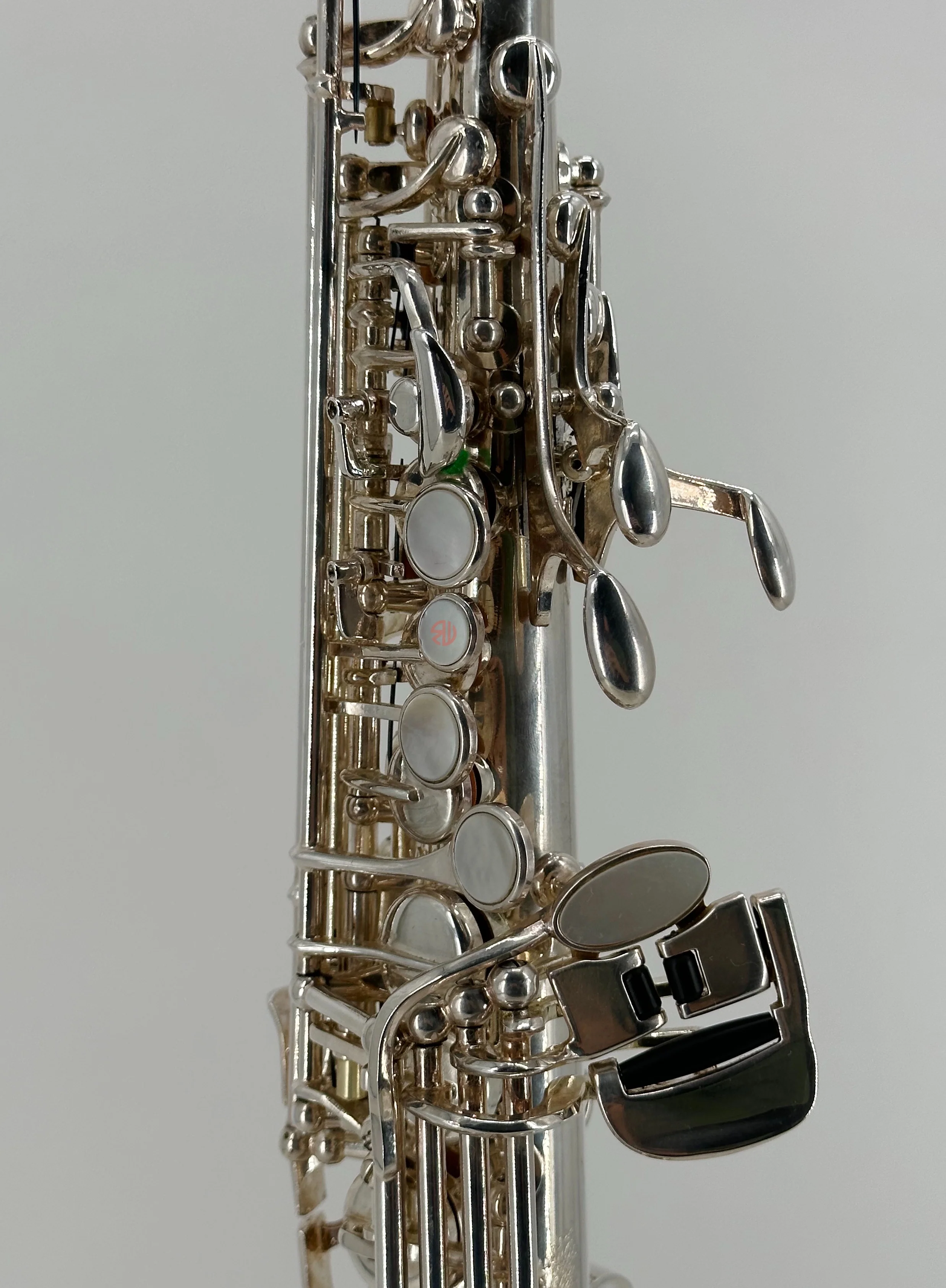 Sterling Silver Borgani Jubilee Soprano Saxophone Ser# 02XXJ BM - Image 9