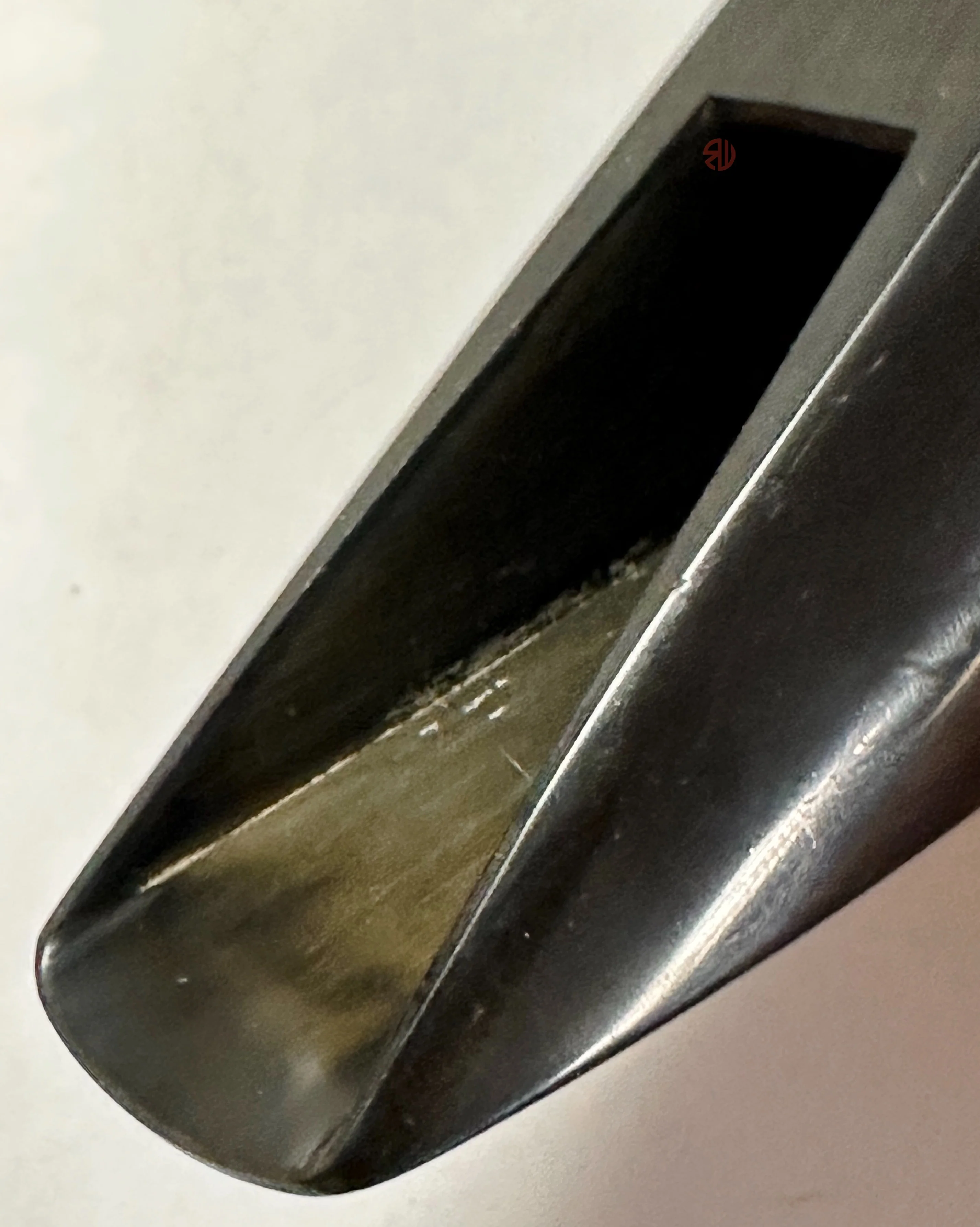 Vintage Hard Rubber Bass Clarinet Mouthpiece TT reface - Image 4