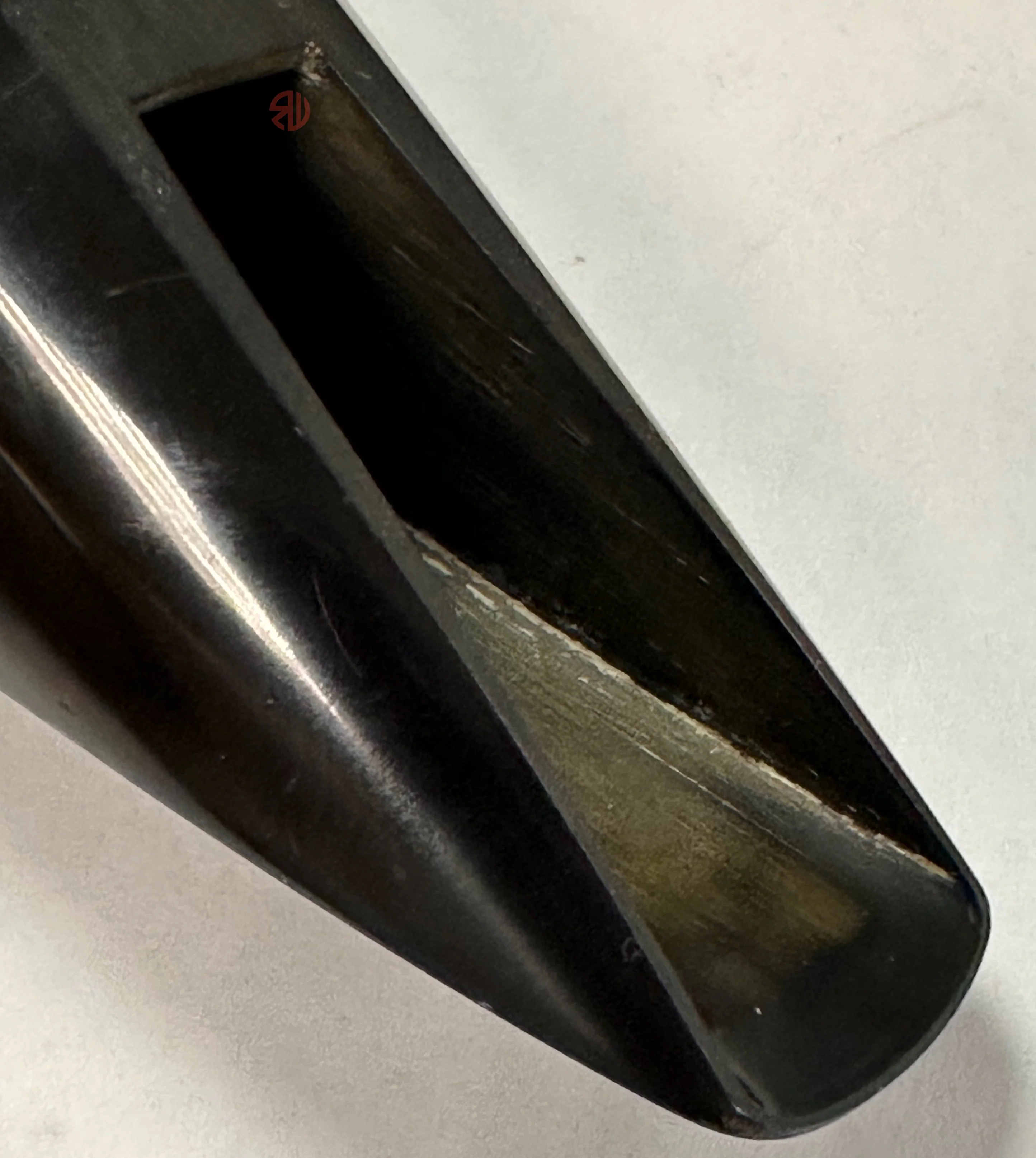 Vintage Hard Rubber Bass Clarinet Mouthpiece TT reface - Image 5