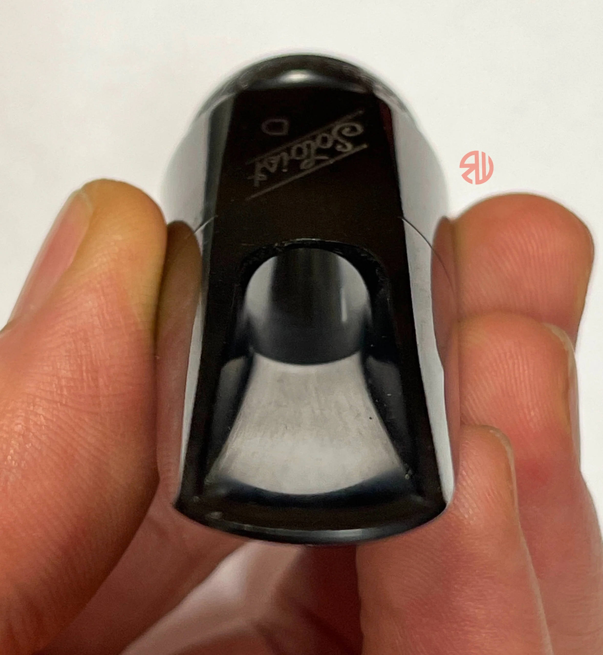 Vintage Selmer Soloist Hard Rubber Alto Mouthpiece D Tip opening.075 RR - Image 5