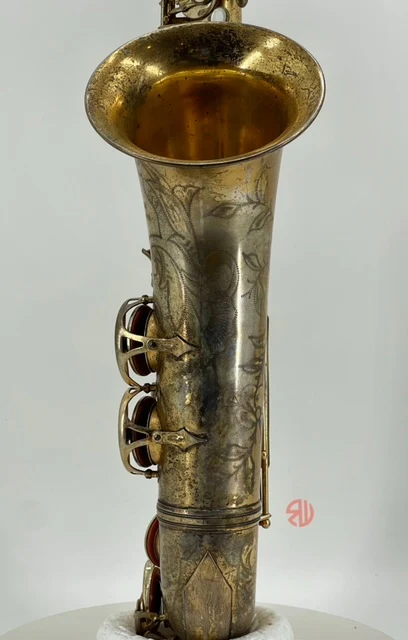 Vintage SML Rev D Gold Plated Tenor Saxophone Ser#9,XXX NO - Image 6